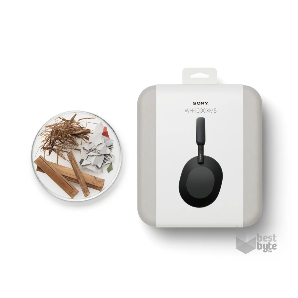 Sony WH-1000XM5 Prémium Bluetooth fekete zajszűrős fejhallgató