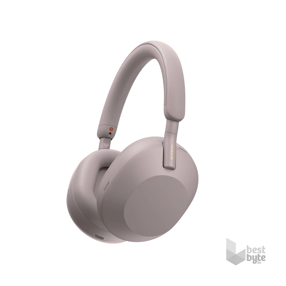 Sony WH-1000XM5 Prémium Bluetooth rózsaszín zajszűrős fejhallgató