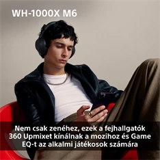 Sony WH1000XM6L.CE7 vezeték nélküli éjkék fejhallgató