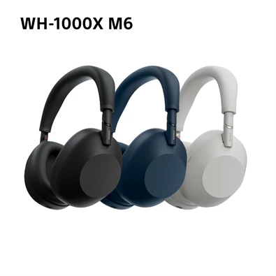 Sony WH1000XM6L.CE7 vezeték nélküli éjkék fejhallgató