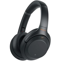 Sony WH1000X M3 Hi-Res Bluetooth/aptX mikrofonos fekete fejhallgató