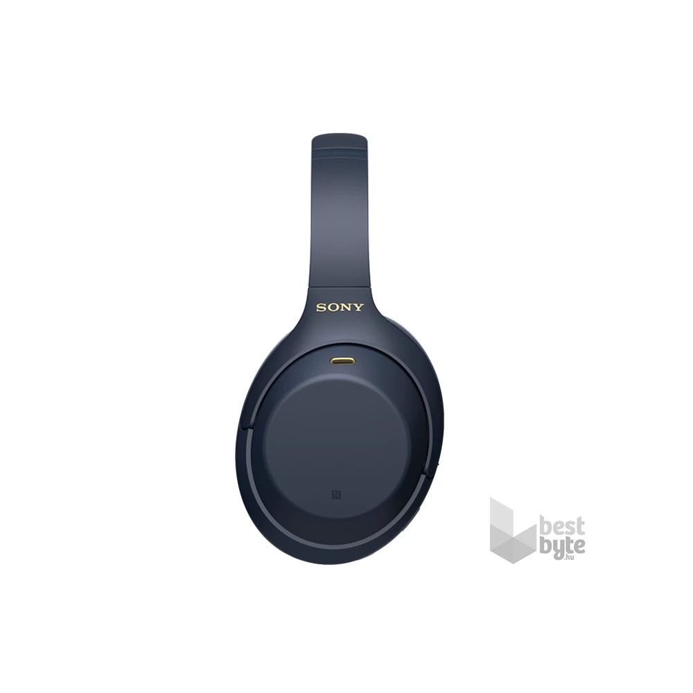 Sony WH1000XM4 Hi-Res Bluetooth/aptX éjkék mikrofonos fejhallgató