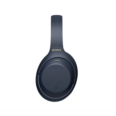 Sony WH1000XM4 Hi-Res Bluetooth/aptX éjkék mikrofonos fejhallgató