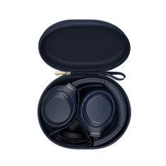 Sony WH1000XM4 Hi-Res Bluetooth/aptX éjkék mikrofonos fejhallgató