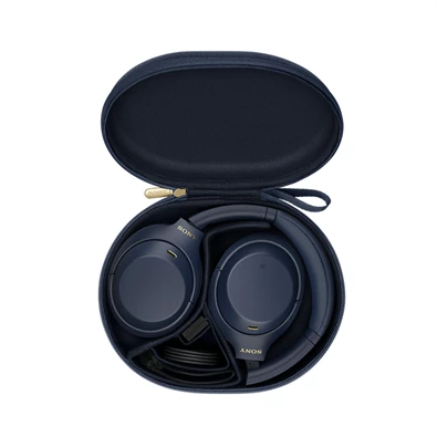 Sony WH1000XM4 Hi-Res Bluetooth/aptX éjkék mikrofonos fejhallgató