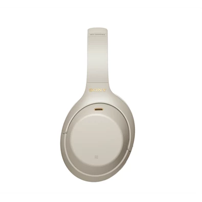 Sony WH1000XM4 Hi-Res Bluetooth/aptX ezüst mikrofonos fejhallgató