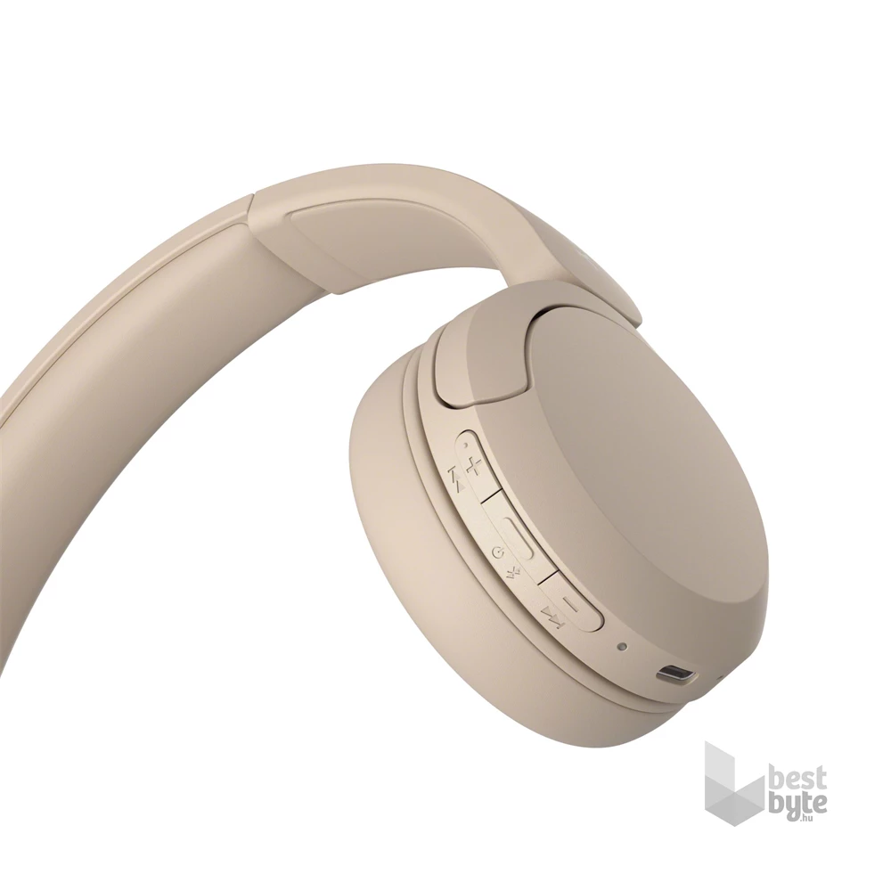 Sony WHCH520C.CE7 Bluetooth bézs fejhallgató