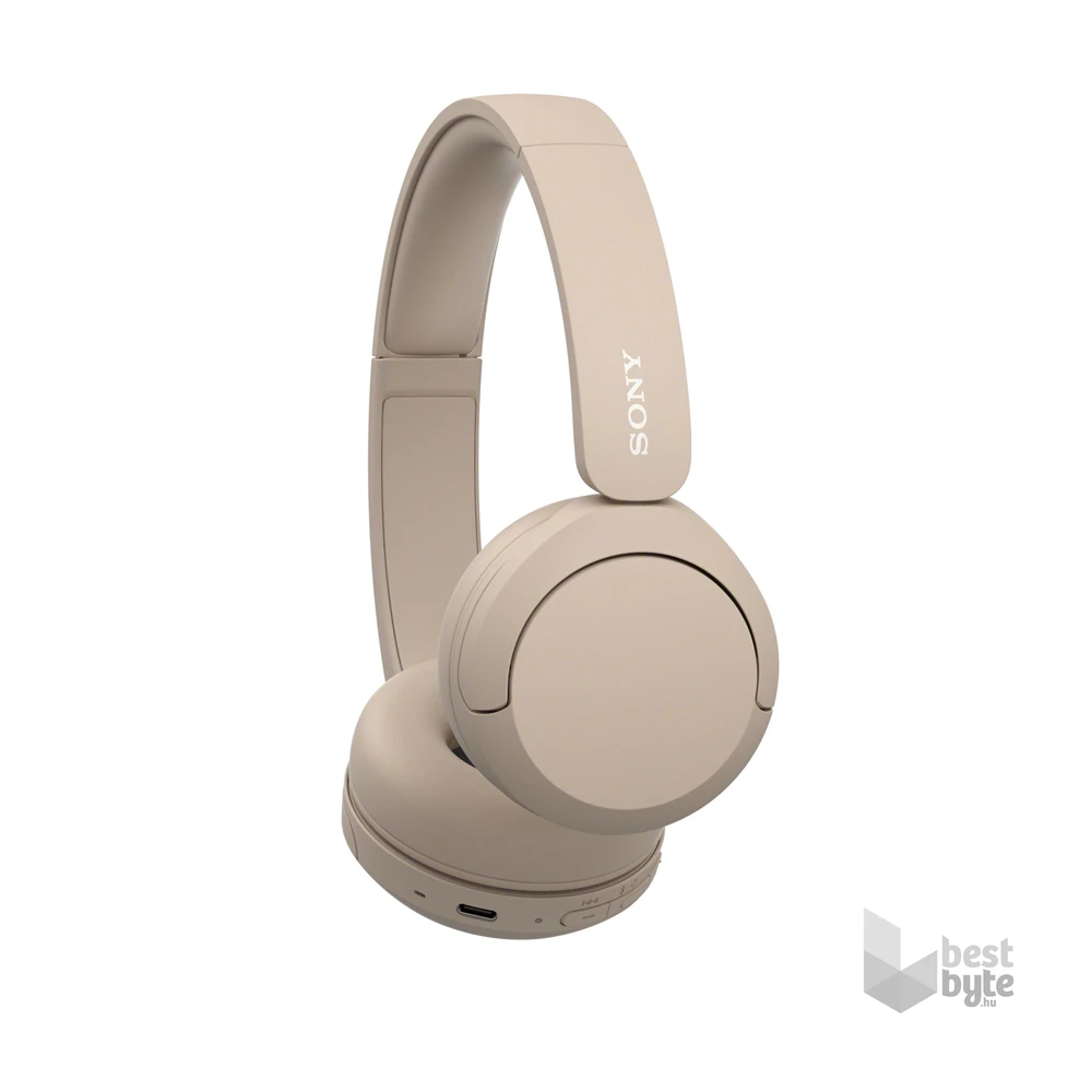 Sony WHCH520C.CE7 Bluetooth bézs fejhallgató
