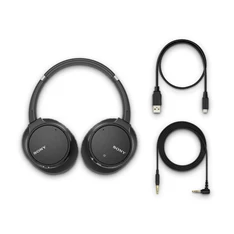 Sony WHCH700NB Bluetooth zajszűrős fekete fejhallgató
