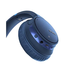 Sony WHCH700NL Bluetooth zajszűrős kék fejhallgató