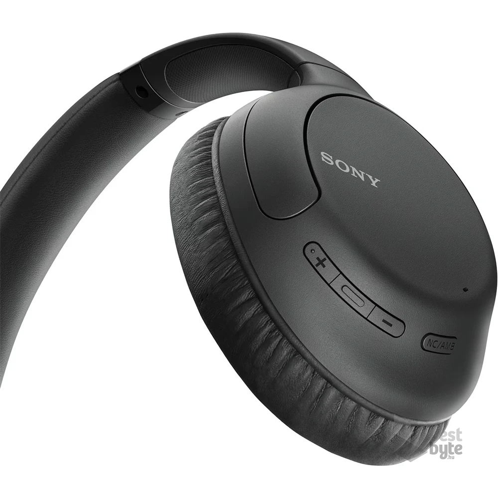 Sony WHCH710NB Bluetooth aktív zajszűrős fekete fejhallgató