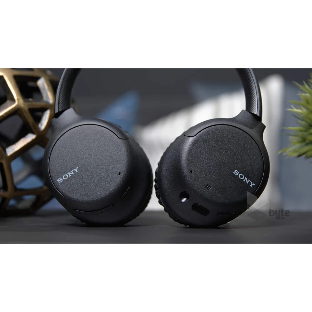 Sony WHCH710NB Bluetooth aktív zajszűrős fekete fejhallgató