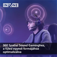 Sony WHG500B.CE7 INZONE H5 vezeték nélküli fekete headset