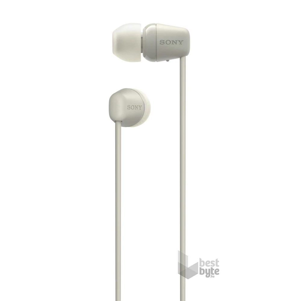 Sony WIC100C Bluetooth bézs fülhallgató
