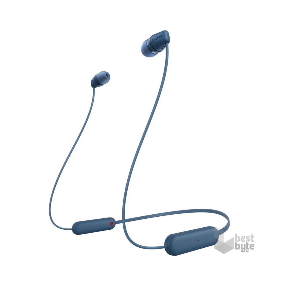 Sony WIC100L  Bluetooth kék fülhallgató