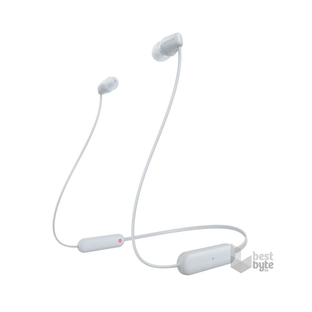 Sony WIC100W Bluetooth fehér fülhallgató