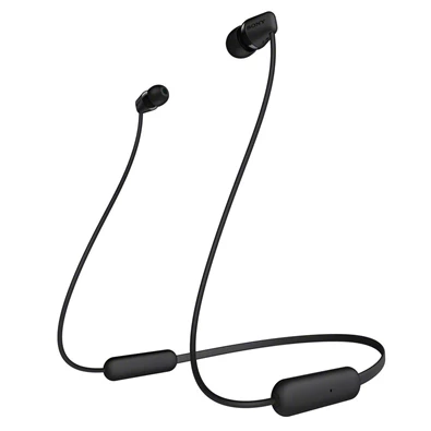 Sony WIC200B Bluetooth fekete fülhallgató