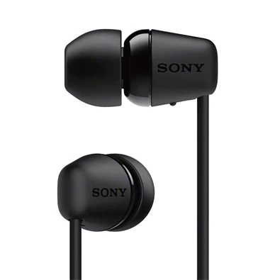 Sony WIC200B Bluetooth fekete fülhallgató