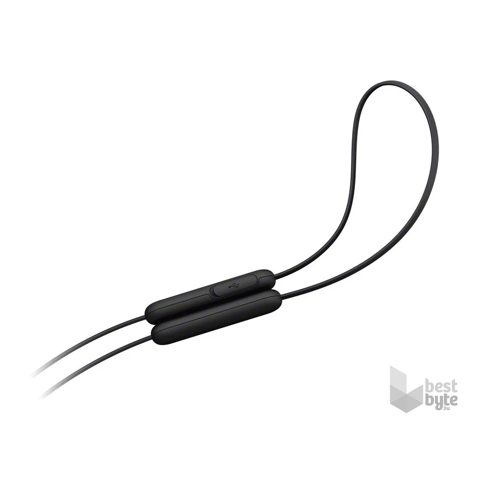 Sony WIC200B Bluetooth fekete fülhallgató