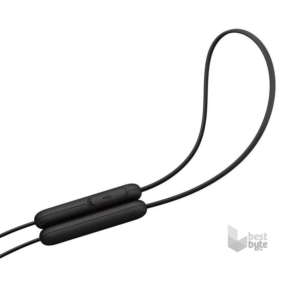 Sony WIC310B Bluetooth fekete fülhallgató