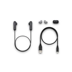 Sony WISP500B Bluetooth fekete sport fülhallgató