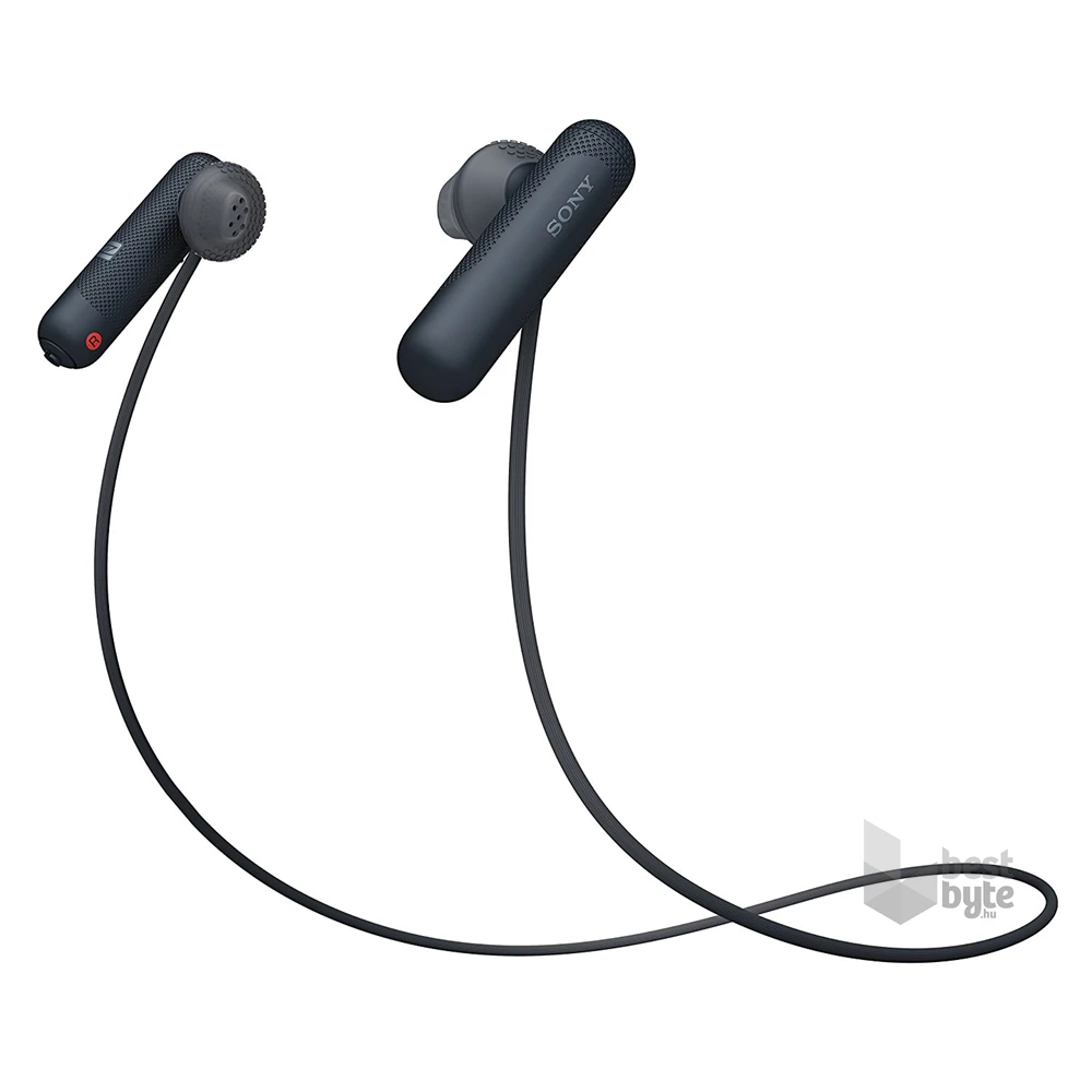 Sony WISP500B Bluetooth fekete sport fülhallgató