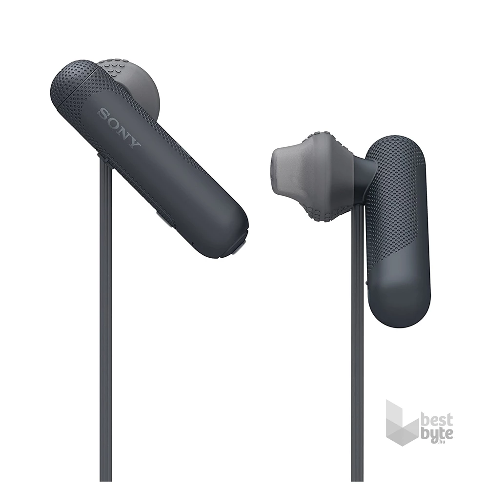 Sony WISP500B Bluetooth fekete sport fülhallgató
