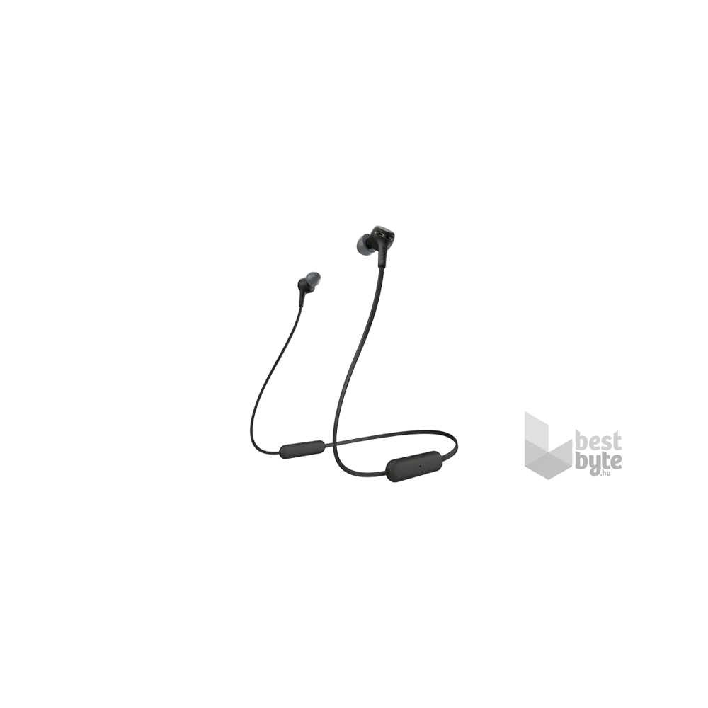 Sony WIXB400B Bluetooth fekete fülhallgató