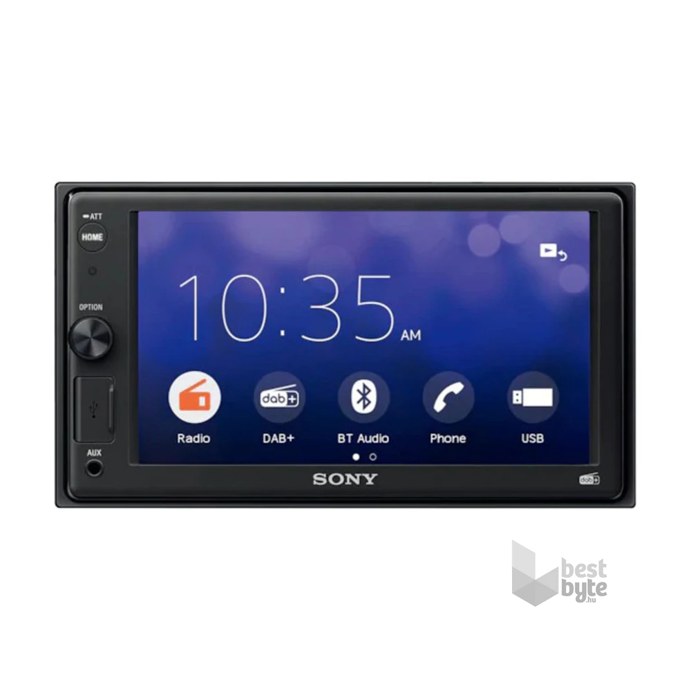 Sony XAV1500 6,2" LCD-s Bluetooth/USB/FM multimédiás autóhifi fejegység