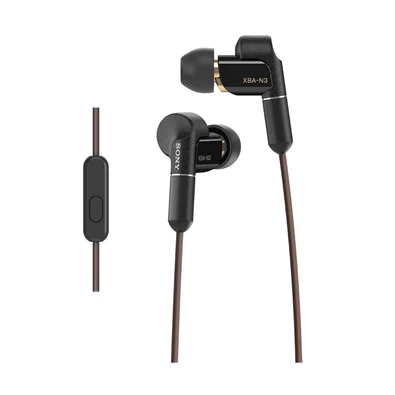 Sony XBA-N3AP Hi-Res fekete fülhallgató