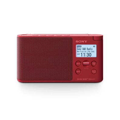 Sony XDRS41DR hálózati töltős piros FM rádió