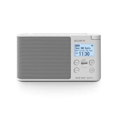 Sony XDRS41DW hálózati töltős fehér FM rádió