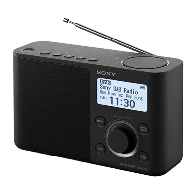 Sony XDRS61 hálózati töltős fekete FM rádió