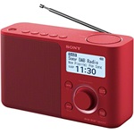 Sony XDRS61 hálózati töltős piros FM rádió