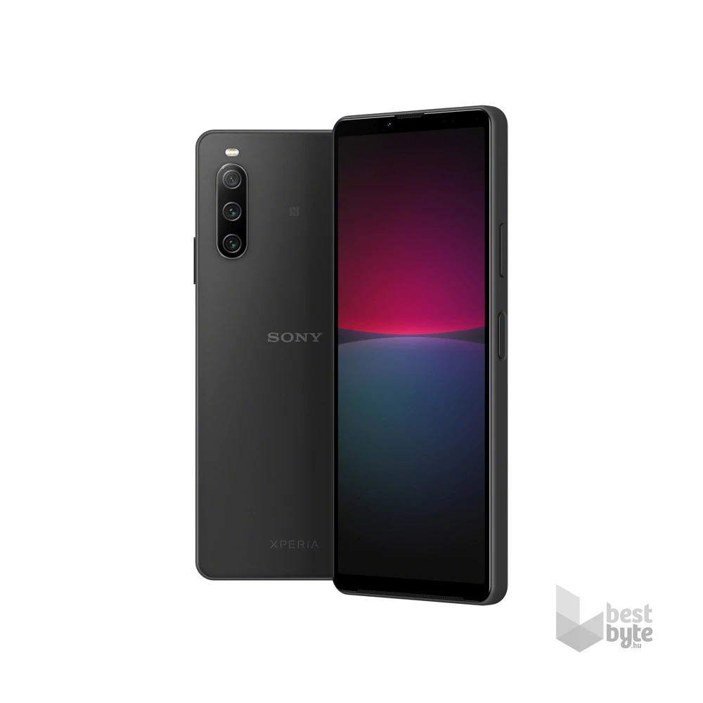 Sony Xperia 10 IV 6/128GB DualSIM kártyafüggetlen okostelefon - fekete (Android)
