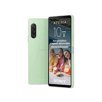 Sony Xperia 10 V 6/128GB DualSIM kártyafüggetlen okostelefon - zöld (Android)