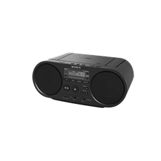 Sony ZSPS50B fekete hordozható CD-s rádió