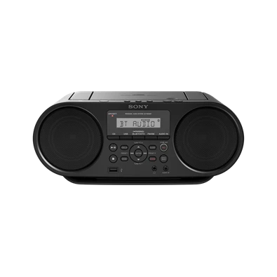 Sony ZSRS60BT.CET hordozható Bluetooth fekete CD rádió