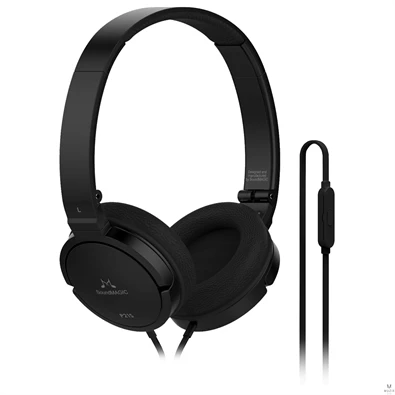 SoundMAGIC P21S On-Ear mikrofonos fekete fejhallgató
