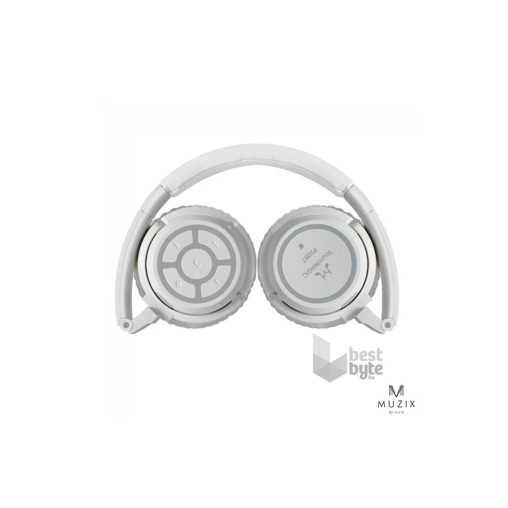 SoundMAGIC P22BT Over-Ear Bluetooth fehér fejhallgató