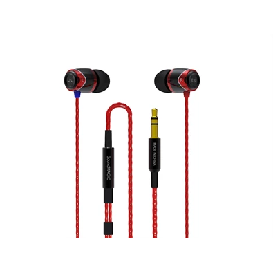 SoundMAGIC SM-E10-01 E10 fekete-piros fülhallgató