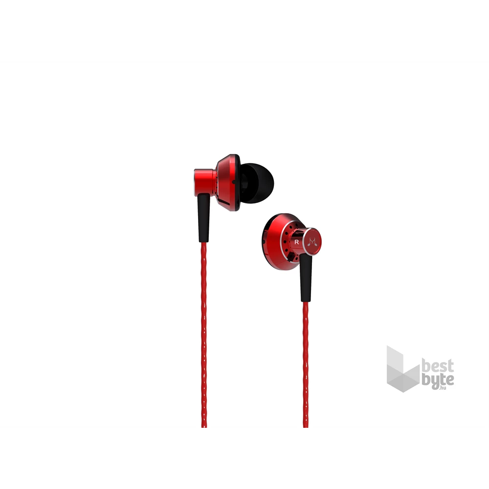 SoundMAGIC SM-ES20-02 ES20 piros fülhallgató