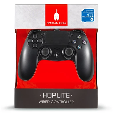 Spartan Gear 2807574 Hoplite PS4 vezetékes fekete kontroller