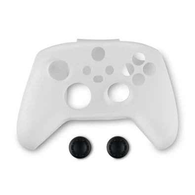 Spartan Gear 2808152 Xbox Series X|S kontroller szilikon skin fehér + hüvelykujj csúszásgátló