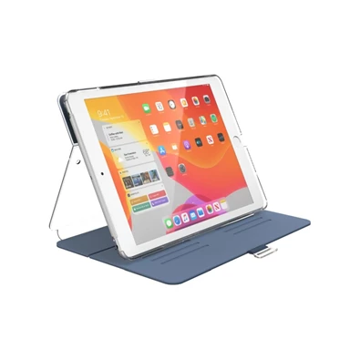 Speck 133537-7399 iPad (2019) 10,2" kék-átlátszó műbőr tok