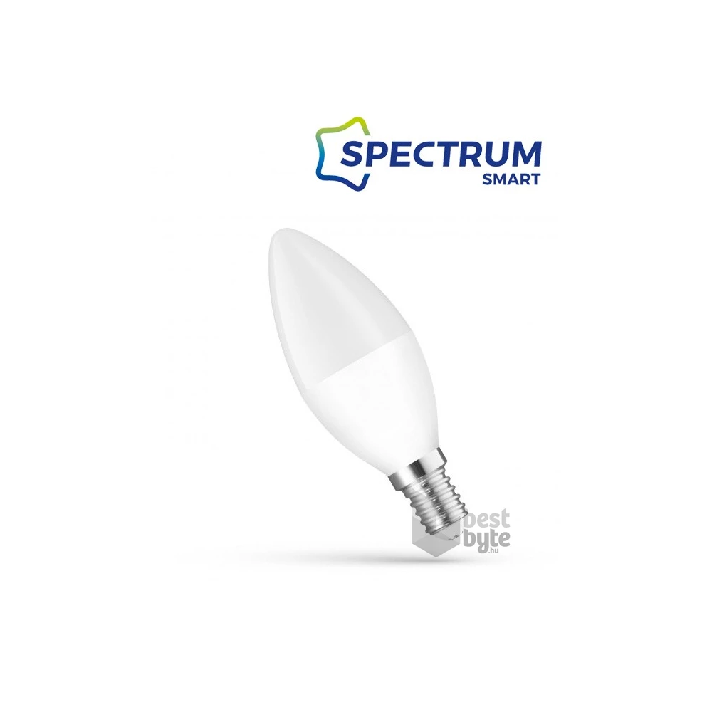 SpectrumLED 5W/410Lm/CCT+DIM/IP20/E14 WiFi LED gyertya led fényforrás