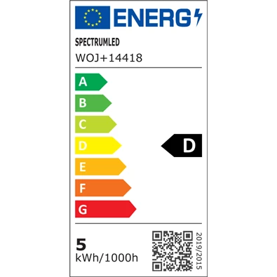 SpectrumLED Smart COG üveg/5W/560Lm/CCT+DIM/IP20/E27 WiFi LED körte led fényforrás