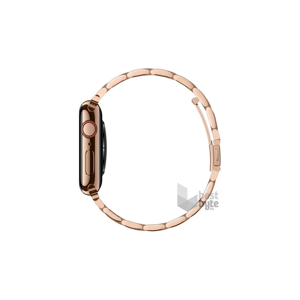 Spigen 061MP25944 Apple Watch Series SE 40mm / Watch Series SE 2 40mm / Watch Series 9 41mm rózsaarany fém óraszíj