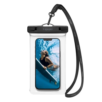 Spigen A601 AQUA 6,8" univerzális nyakba akasztható átlátszó vízhatlan/vízálló tok