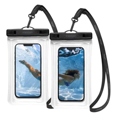 Spigen A610 AQUA 6,9" 2db Sony Xperia 5 V(XQDE54)/Motorola Edge 40 Neo 5G(XT2307)/Edge 40 5G(XT2303)átlátszó vízálló tok